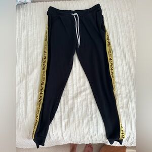 Alpha Phi Off White Inspired Joggers Size M